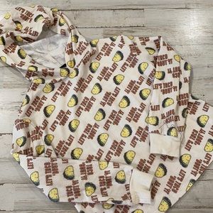 Art Class Let’s Taco Bout It hoodie size 6/6x